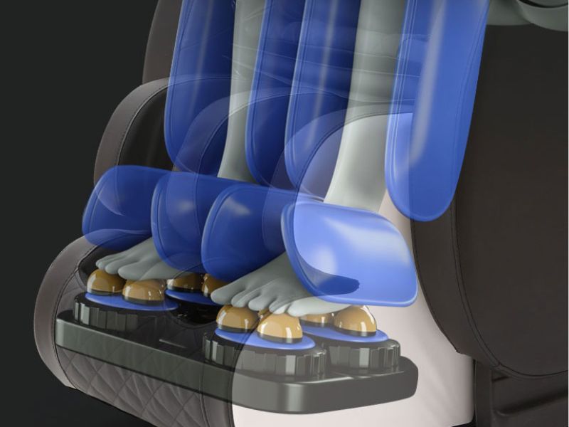 Cơ chế hoạt động của chế độ massage 2E trong ghế massage hiện đại