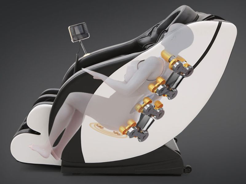 Công nghệ massage tác động kép trên ghế massage