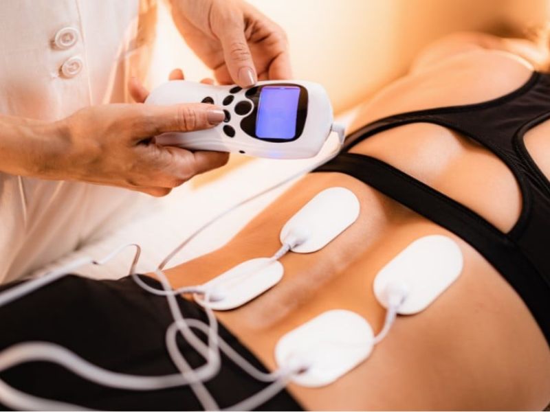 Massage xung điện gây tụt huyết áp và choáng váng