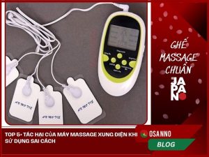 Tác hại của máy massage xung điện